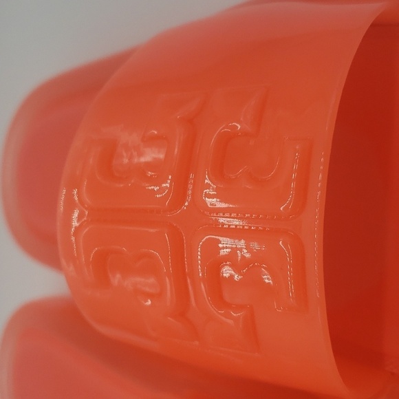 575- Tory Burch Bubble Jelly Slides Women's Sandals Size 6 B NWT - Picture 10 of 10